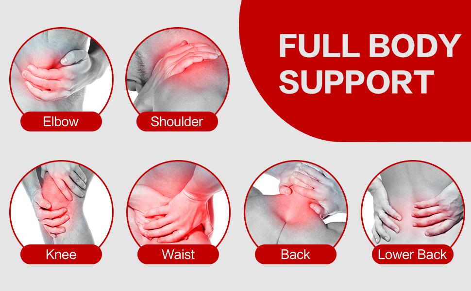 Draadloos Roodlichttherapie Apparaat voor Pijnverlichting