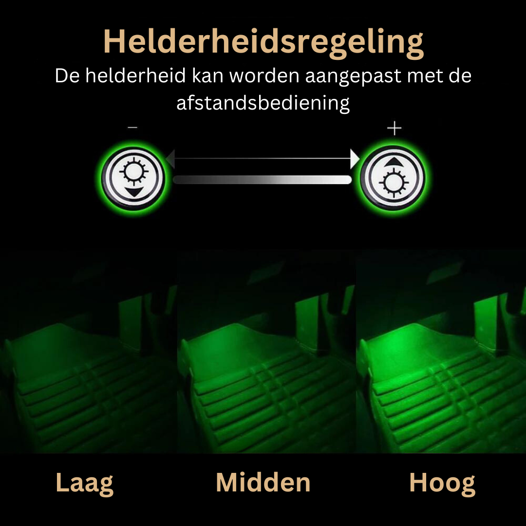 Draadloze LED Verlichting voor Sfeervolle Auto-ervaring – Eenvoudige Installatie 2