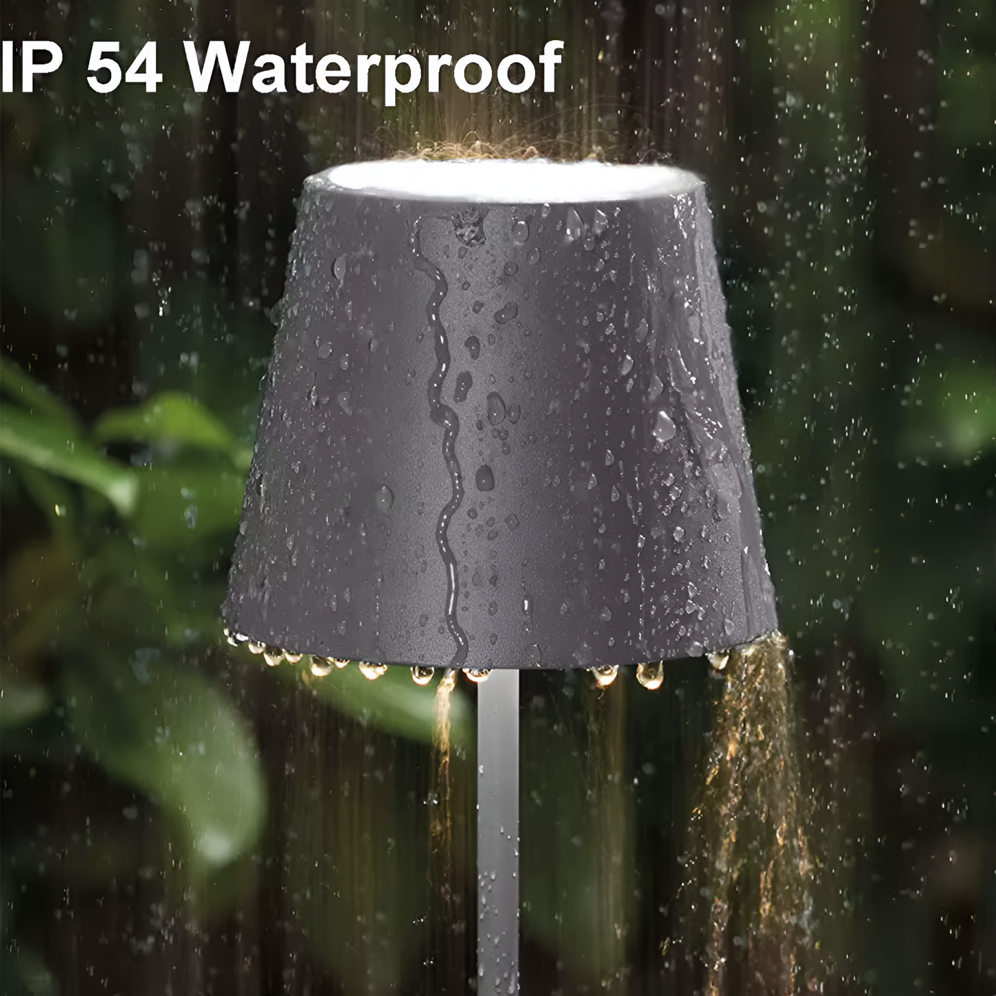 Draadloze Tafellamp voor Sfeervolle Verlichting – Oplaadbaar en Waterdicht 5