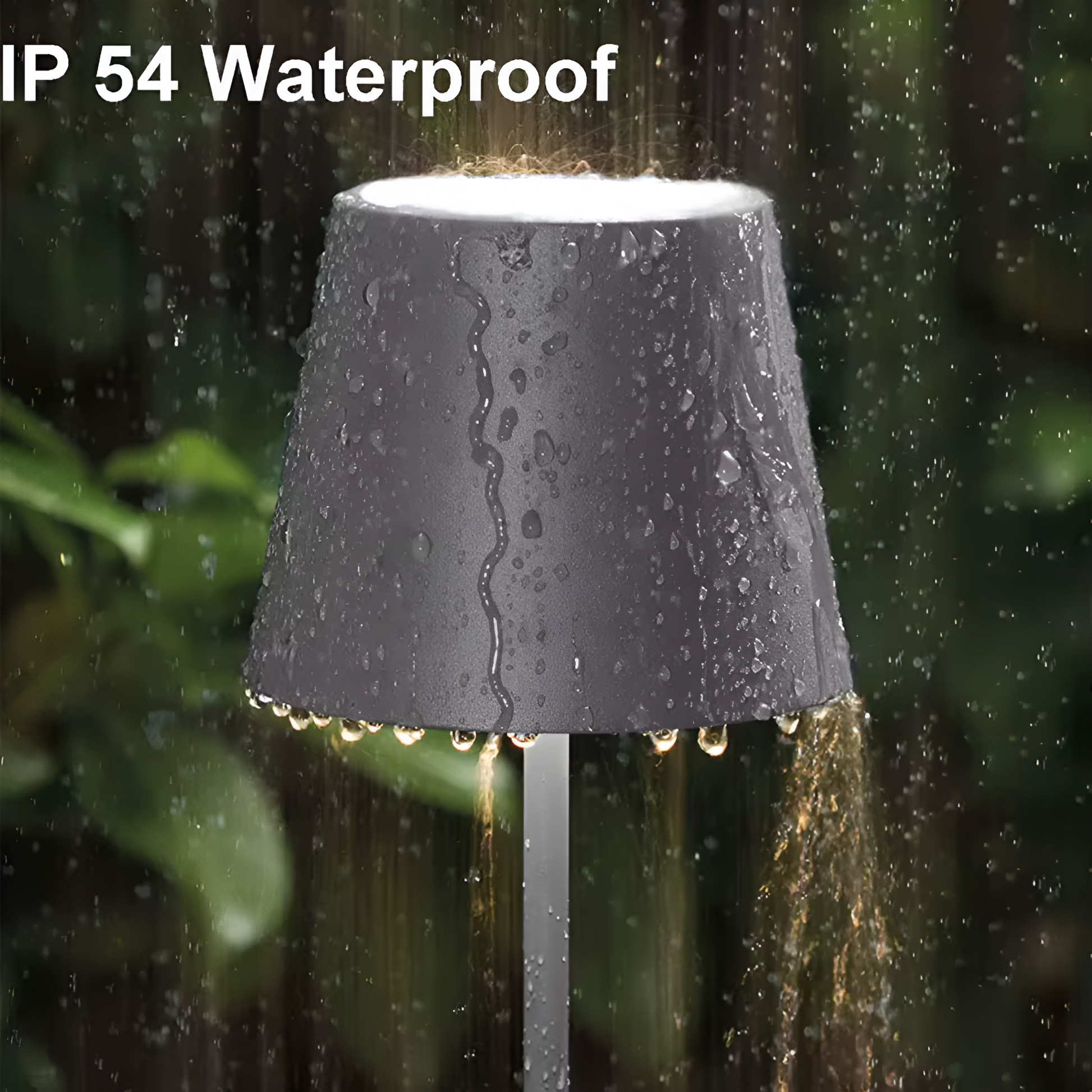 Draadloze Tafellamp voor Sfeervolle Verlichting – Oplaadbaar en Waterdicht 5