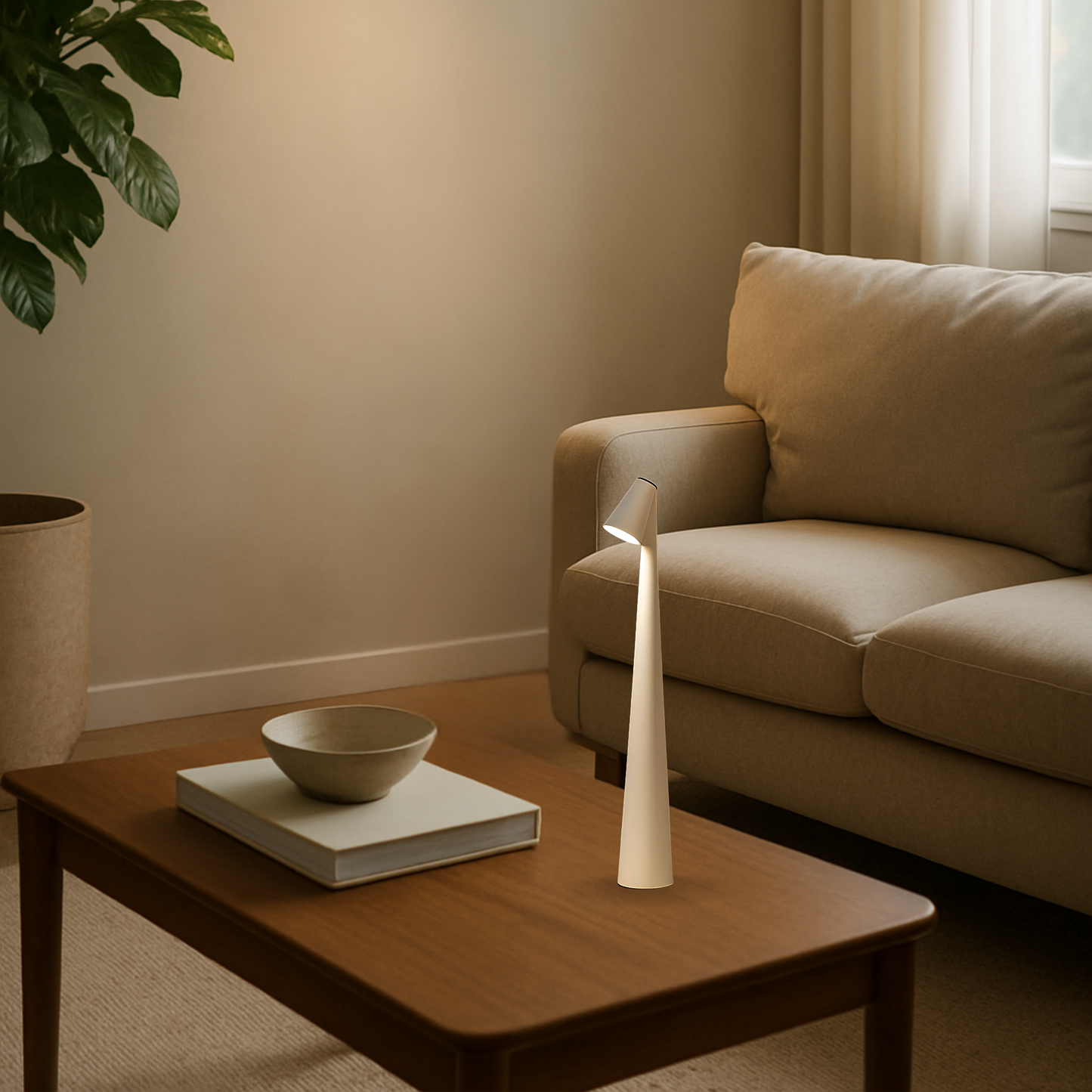 Draadloze Tafellamp voor Stijlvolle Verlichting – Oplaadbaar en Dimbaar 3