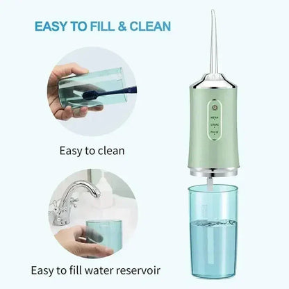 Draadloze Waterflosser voor Grondige Mondverzorging – Oplaadbaar en Handig