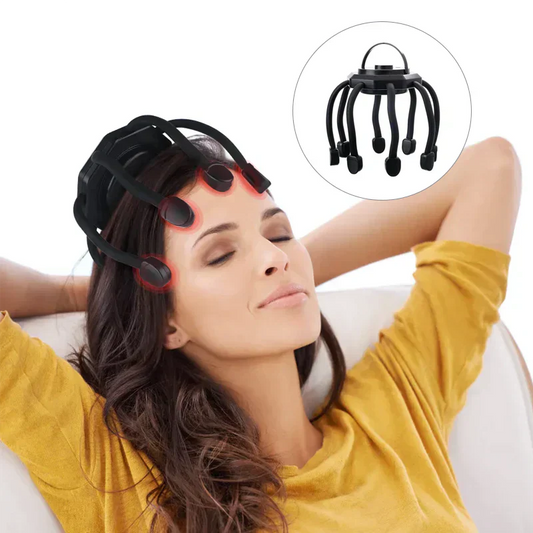Draagbaar Hoofdhuidmassageapparaat voor Stressverlichting