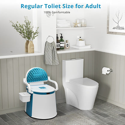 Draagbaar Toilet voor Comfort en Gemak – Lichtgewicht 5-Gallon Commode 2