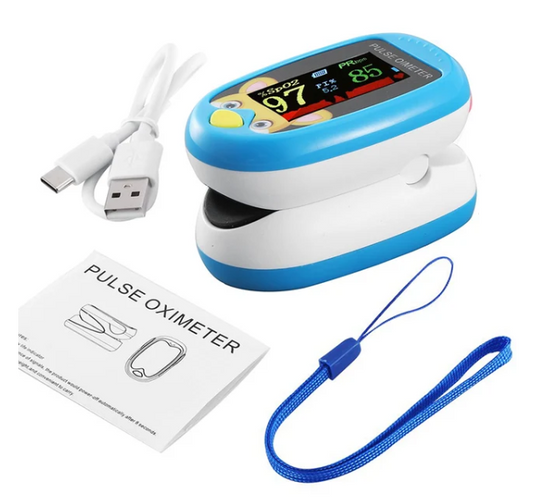 Draagbare Pulsoximeter voor Kinderen – Nauwkeurige Gezondheidsmonitor