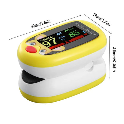 Draagbare Pulsoximeter voor Kinderen – Nauwkeurige Gezondheidsmonitor