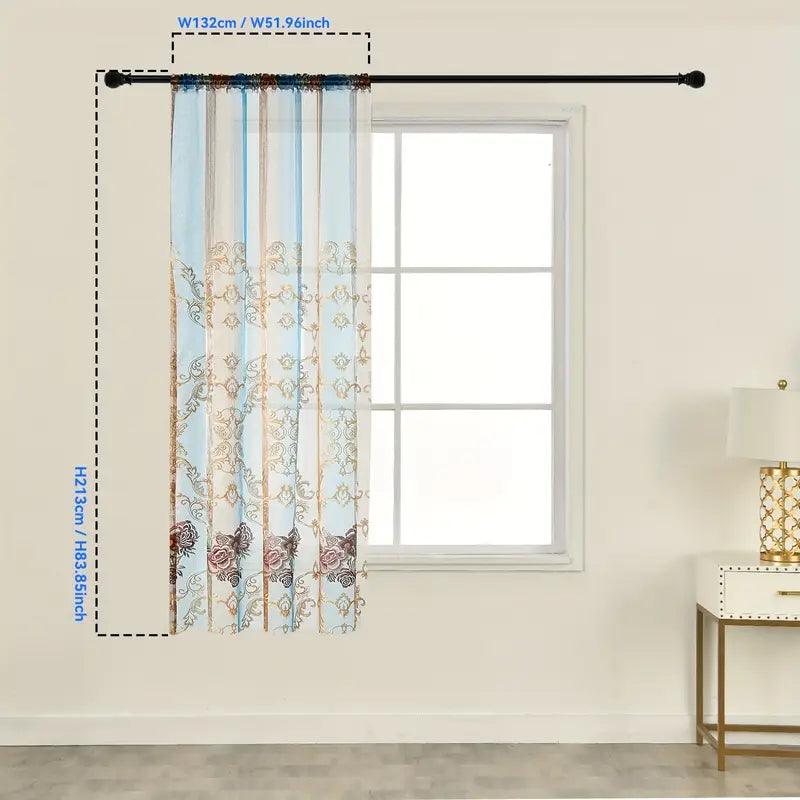 Elegante Gordijn voor Stijlvolle Raamdecoratie en Privacy 5