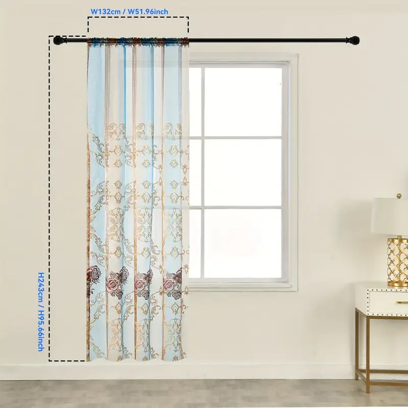 Elegante Gordijn voor Stijlvolle Raamdecoratie en Privacy 6