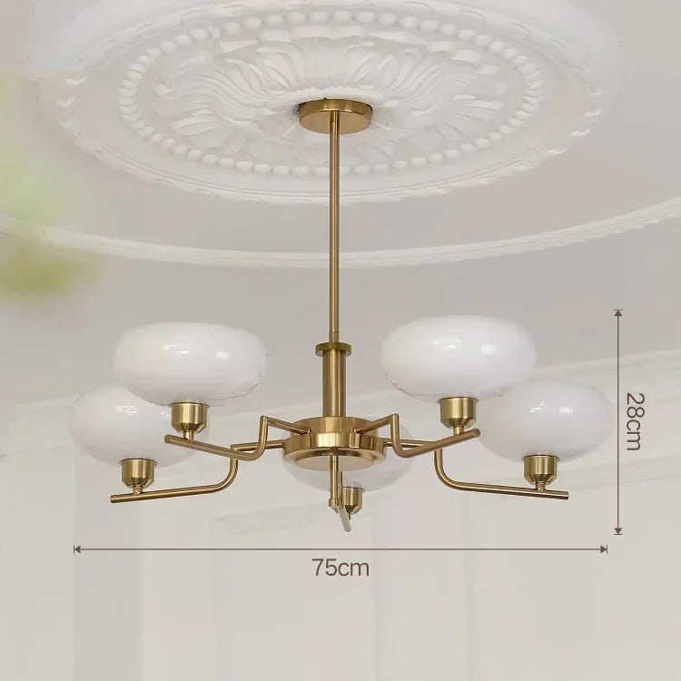 Elegante Plafondlamp voor Sfeervolle Verlichting in Slaapkamer 10