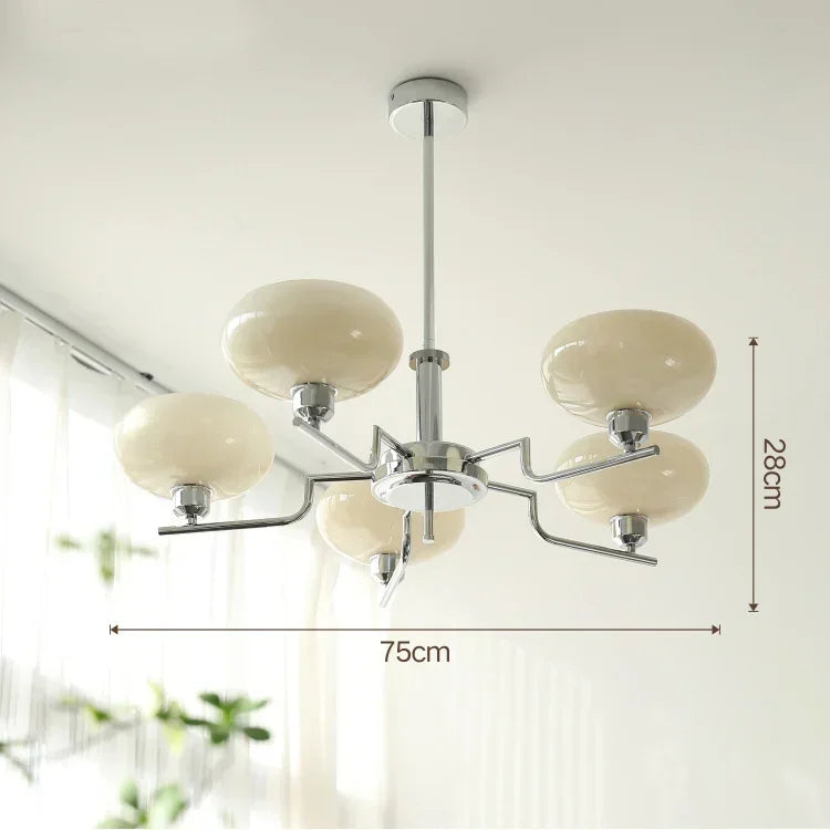 Elegante Plafondlamp voor Sfeervolle Verlichting in Slaapkamer 11