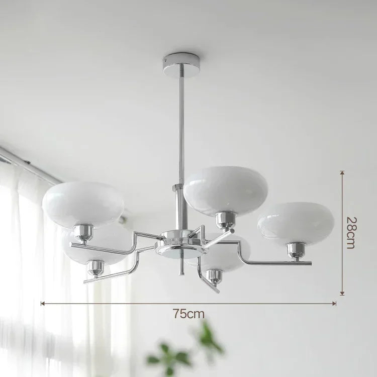 Elegante Plafondlamp voor Sfeervolle Verlichting in Slaapkamer 12