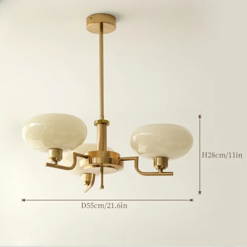 Elegante Plafondlamp voor Sfeervolle Verlichting in Slaapkamer 13