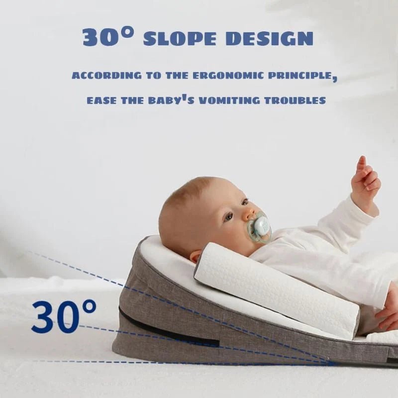Ergonomisch Anti-Reflux Kussen voor Comfortabele Baby Slaap