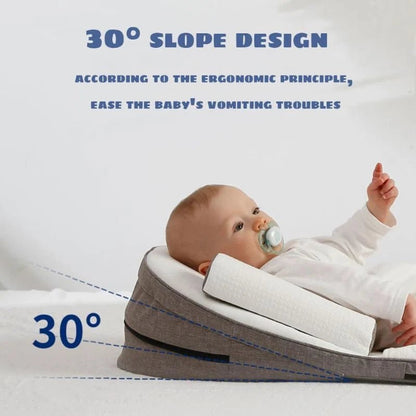 Ergonomisch Anti-Reflux Kussen voor Comfortabele Baby Slaap