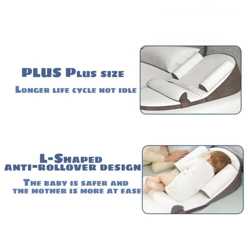 Ergonomisch Anti-Reflux Kussen voor Comfortabele Baby Slaap
