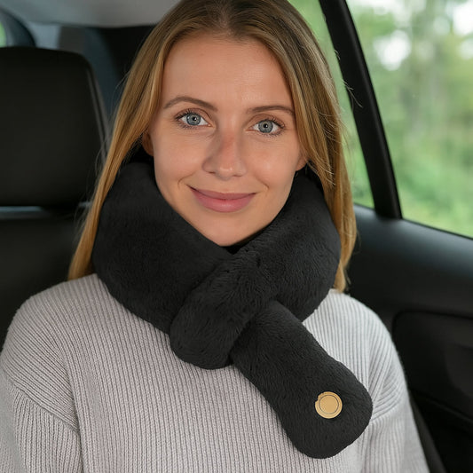 Ergonomisch Nekkussen met Massage voor Ontspanning onderweg