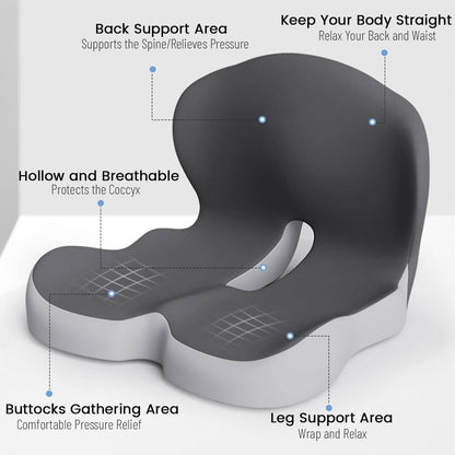 Ergonomisch Zitkussen voor Comfortabel Zitten en Ondersteuning 7