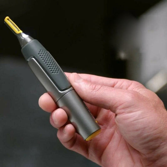 Ergonomische Gezichtstrimmer voor Nauwkeurige Verzorging met LED-licht