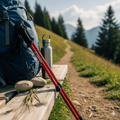 Ergonomische Trekkingstokken voor Comfort en Stabiliteit – Verstelbaar en Lichtgewicht 2
