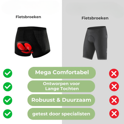 Fietsbroek met Zachte Zeem voor Optimaal Comfort bij Lange Rit 3