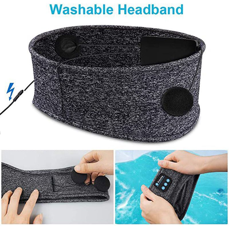 Geluiddichte Slaapband voor Ontspanning en Comfortabel Slapen