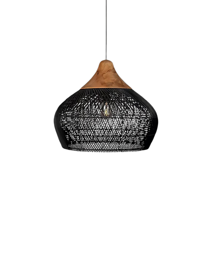 Gezellige Rotan Hanglamp voor Boho Woonkamer Sfeer 9