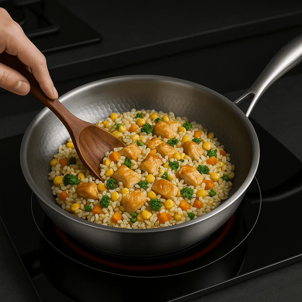Hittebestendige Titanium Pan voor Duurzaam Koken – Krasbestendig 28 cm 1