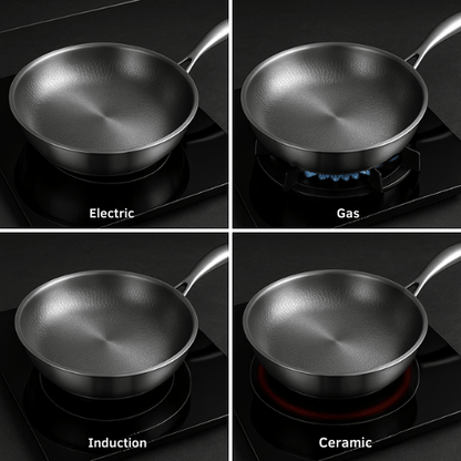 Hittebestendige Titanium Pan voor Duurzaam Koken – Krasbestendig 28 cm 7