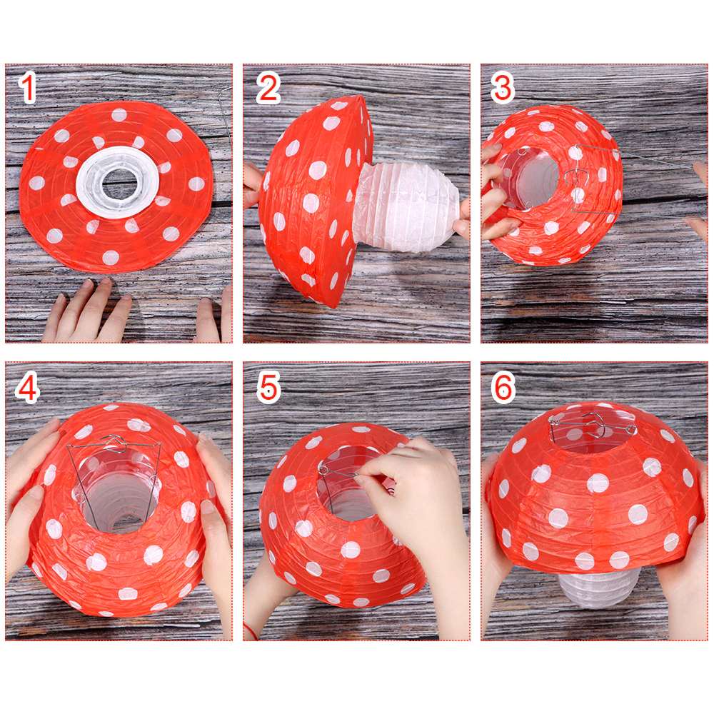 Indie Hangende Paddestoel voor Sfeervolle Decoratie 4