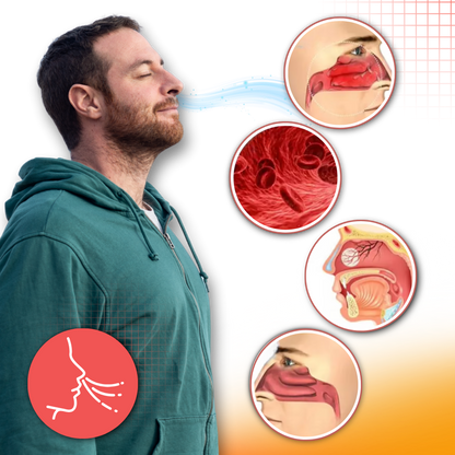 Infrarood Therapieapparaat voor Comfortabele Ademhaling - Compact en Oplaadbaar