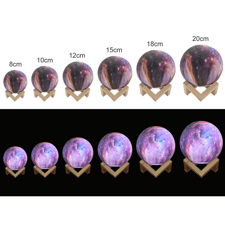 Kalmerende Galaxy Lamp voor Sfeervolle Ontspanning en Decoratie 4