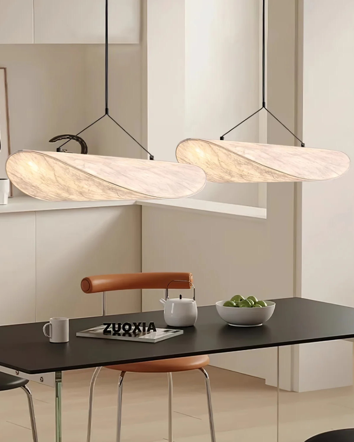 Kalmerende Hanglamp voor Woonkamer en Eetkamer – Minimalistisch Design 2