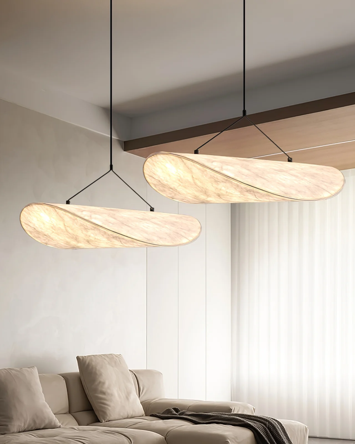 Kalmerende Hanglamp voor Woonkamer en Eetkamer – Minimalistisch Design 7