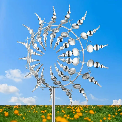 Kinetische Windspinner voor Serene Tuindecoratie en Beweging 2