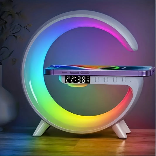 Kleurige Draadloze Laadlamp voor Ontspanning met Bluetooth Speaker