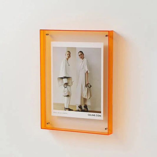 Kleurrijke Acryl Fotolijst voor Unieke Herinneringen – Modern Design 0