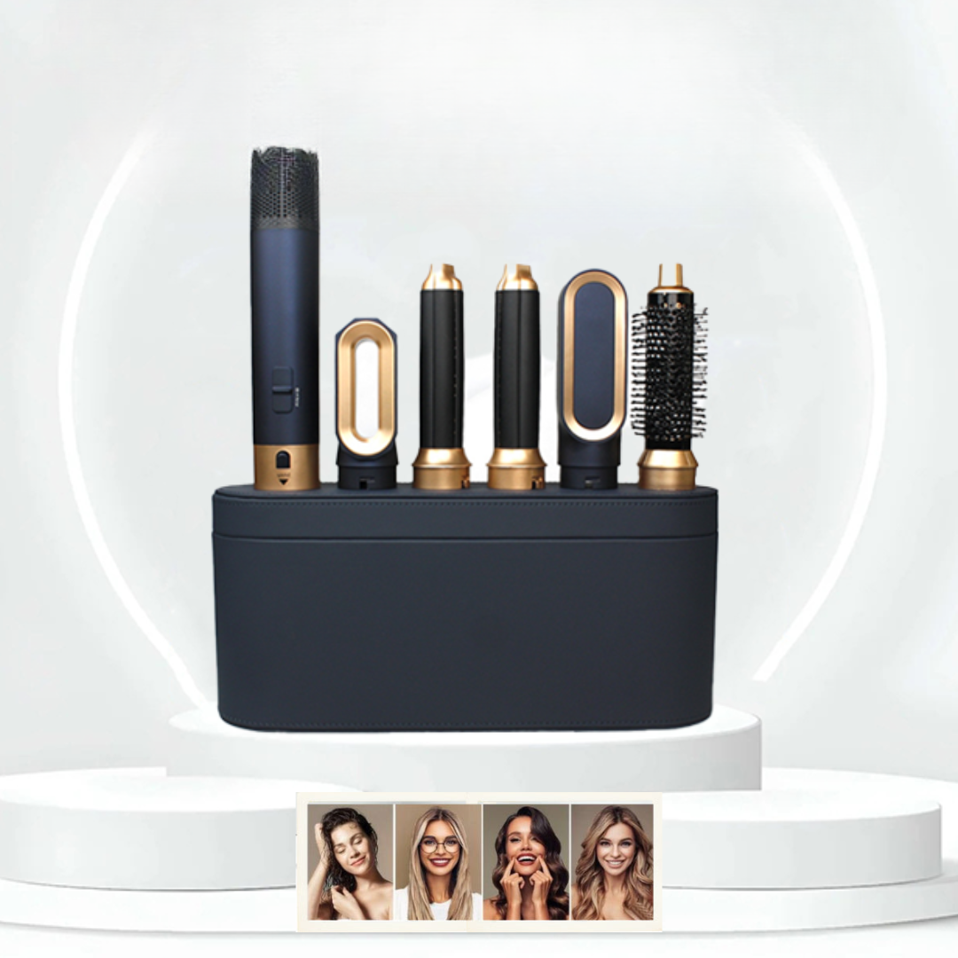 Krachtige Föhn voor Glanzend Haar – 5-in-1 Styling Tool