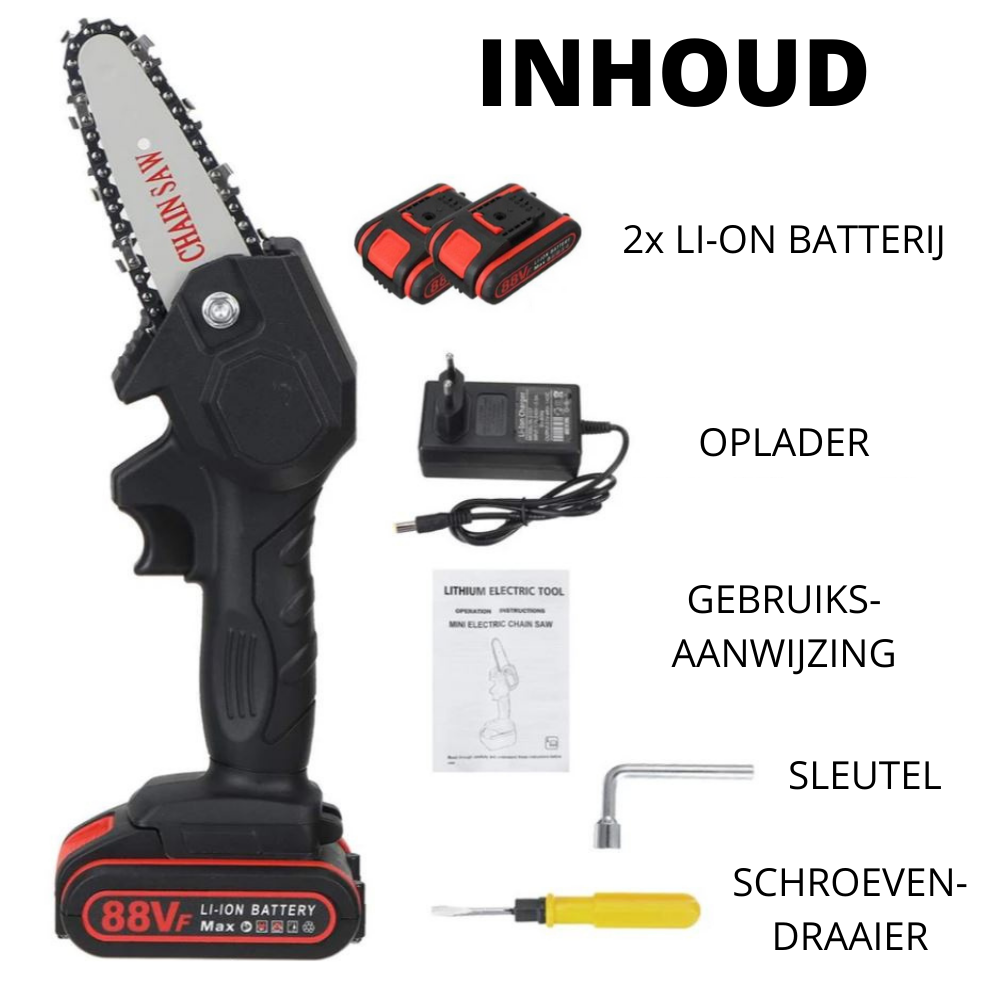 Lichtgewicht Draadloze Kettingzaag voor Eenvoudig Snoeien 5