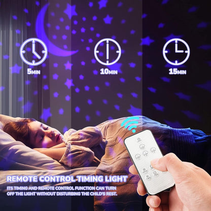 Magische Sterren Projector voor Slaap en Ontspanning – 16 Kleuren 6