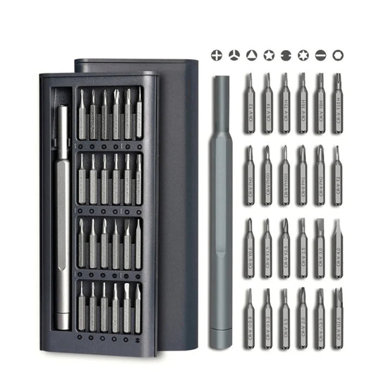 Mini Schroevendraaier en Boormachine Kit voor Eenvoudig Klussen 0
