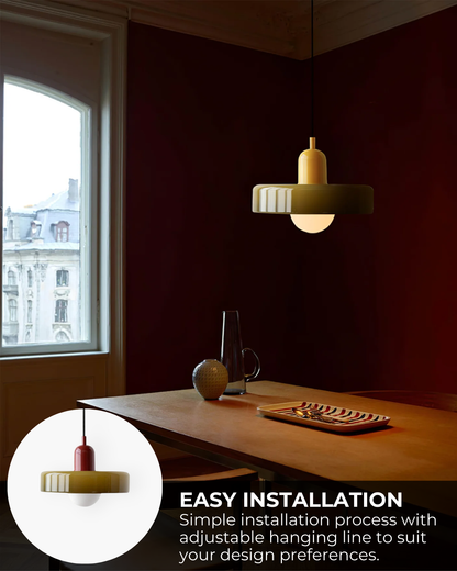 Minimalistische Hanglamp voor Elegante Verlichting – Sfeervolle Gloed 5