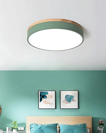 Moderne Plafondlamp voor Warme Sfeer met Natuurlijke Accenten 8