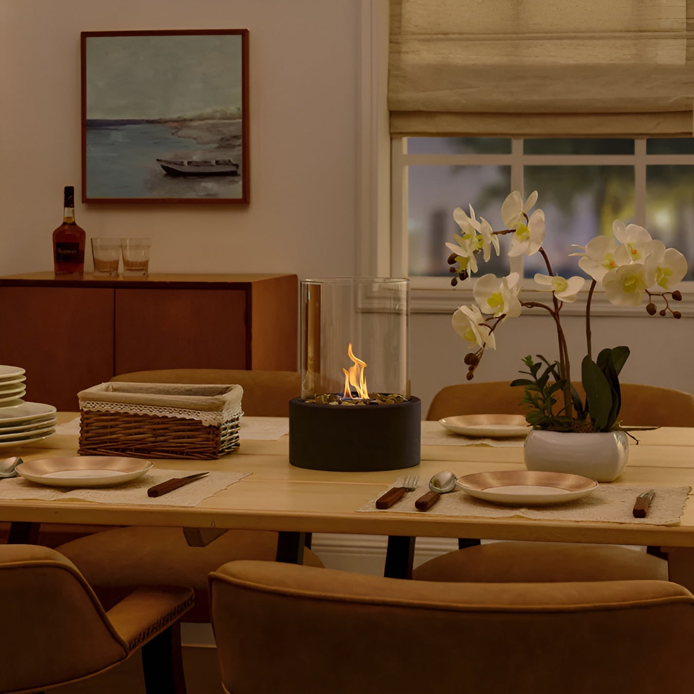 Moderne Tafelhaard voor Sfeervolle Buitenruimtes – Elegante Ontwerp 8