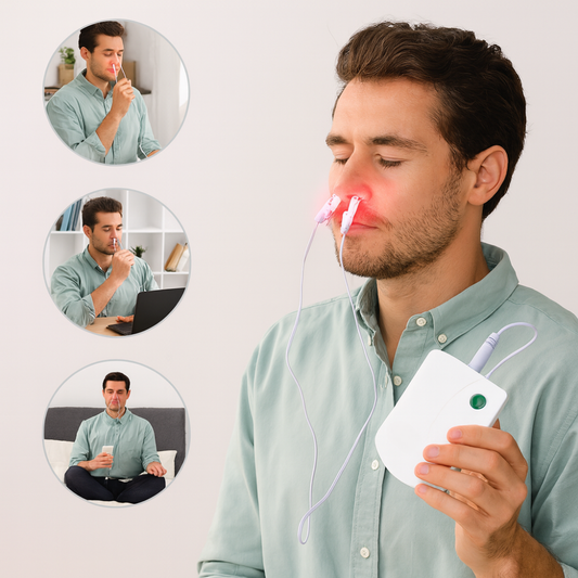 Natuurlijke Infraroodtherapie voor Snelle Neusverlichting – Compact Apparaat