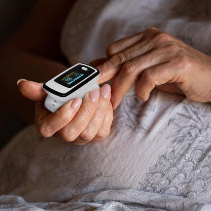 Nauwkeurige Vingeroximeter voor Gezondheidsmonitoring – Compact en Draagbaar