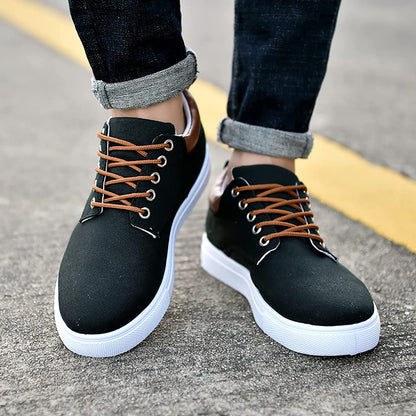 Ondersteunende Herensneakers voor Comfortabel Lopen - Zwart 3