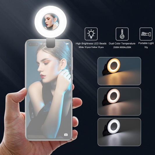 Oplaadbaar Magnetisch Telefoonlampje voor Perfecte Verlichting 0