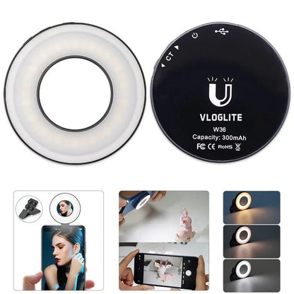 Oplaadbaar Magnetisch Telefoonlampje voor Perfecte Verlichting 1
