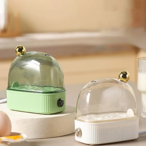 Perfect Gekookte Eieren met Automatische Eierkoker – Compact en Multifunctioneel 0
