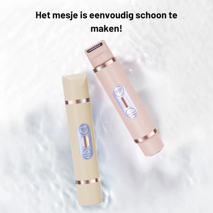 Pijnloze Scheerapparaat voor Gezicht en Lichaam – Draagbare Ontharingsshaver
